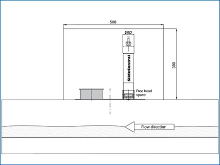 slidecontrol flow monitoring air slides process powders