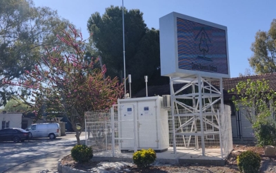 A brand-new Air Quality Monitoring Network for the northern part of Cyprus